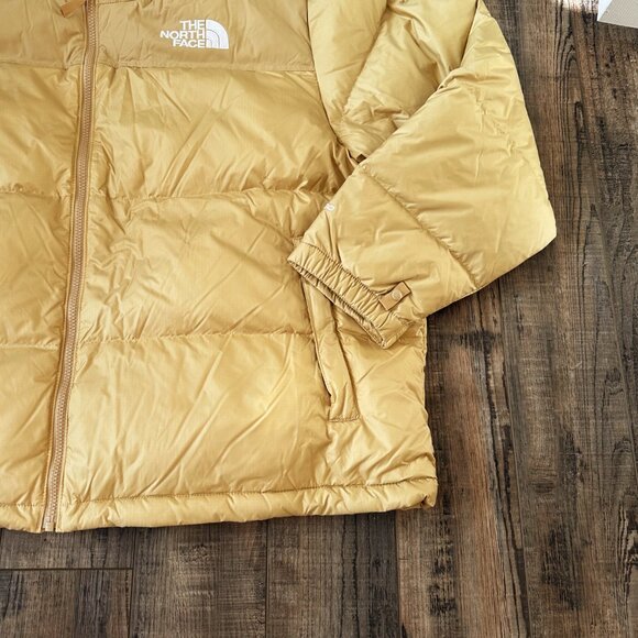 The North Face 3XL Womens 1996 Retro Nuptse 700 Down Puffer Jacket "Khaki Stone" - Picture 9 of 15